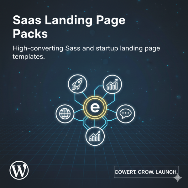 SaaS Landing Page Packs